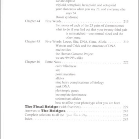 Life of Fred Pre-Algebra 1 w/ Biology by Stanley F. Schmidt (Hardcover) - Picture 4 of 9